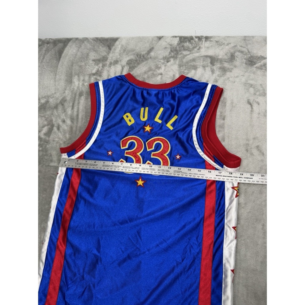Harlem Globetrotters Youth Large Jersey & Medium Shorts Set Basketball 33 Bull - Picture 9 of 16
